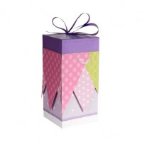 Distribuidor - Lâmpadas Diversas | Sobre Mesas Infantil | SOBREMESA SERIE REGALO LILA 1XE27 27X14 Ref: 056871019